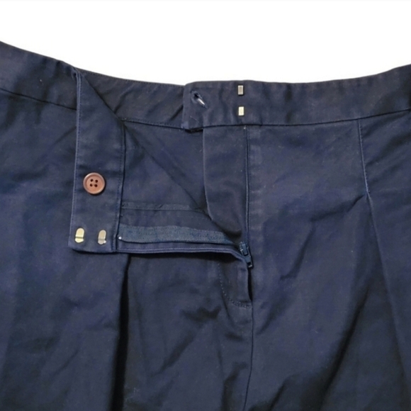 MICHAEL Michael Kors Pleat Front Chino Shorts Sz 16 - Picture 2 of 6